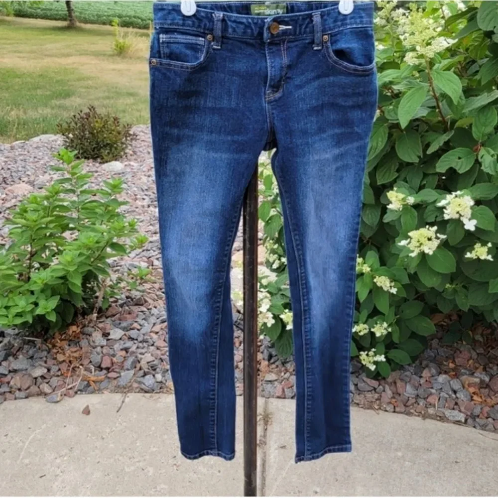 Old Navy Super Skinny Denim Blue Jeans Sz 12